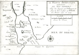 Rio Ianeiro, fra Villegagnons og Jean le Leris rejser i Brasilien 1557-1558 af French School